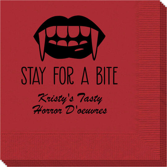 Stay For A Bite Napkins